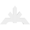 Ekena Millwork Vanguard Architectural Grade PVC Gable Bracket, 48"W x 30"H x 6"D x 6"F, 15/12 Pitch GBP048X30X0606VAN00 - alternate 2